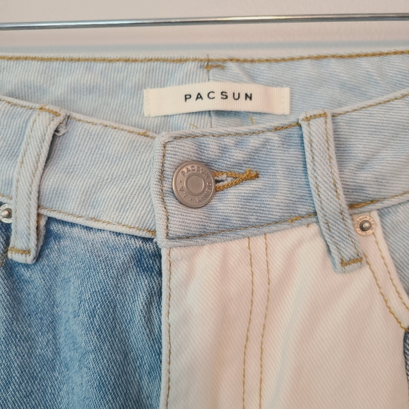 PacSun Eco Hopper Patch Mom Jeans Size 24 - Picture 8 of 11